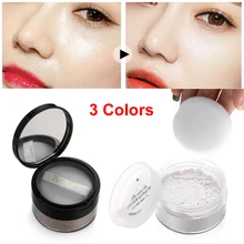 Рассыпчатая пудра натуральный макияж долговечный контроль масла водонепроницаемый консилер Foundation Skin Brighten фиксирующая пудра