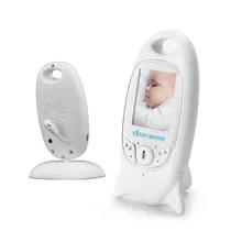 VB601 беспроводной видео детский монитор Цветная камера безопасности 2 способа ночного видения инфракрасный Светодиодный контроль температуры и 8 колыбельных