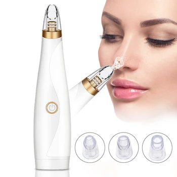 

Blackhead Remover Face Deep Pore Cleaner Removal Vacuum Suction Facial SPA Diamond Beauty Care Tool Skin Care