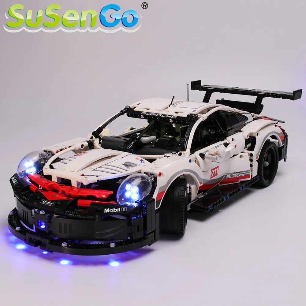 

SuSenGo LED Light Set For Technic Series Building Blocks Lighting Set Compatible with 42096 (Model Not Included)
