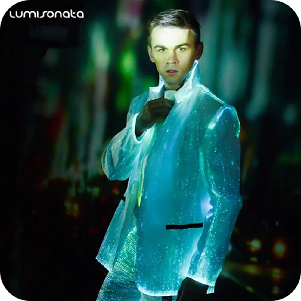 LUMISONATA Flashing Rave Fiber Optic Glowing Festival