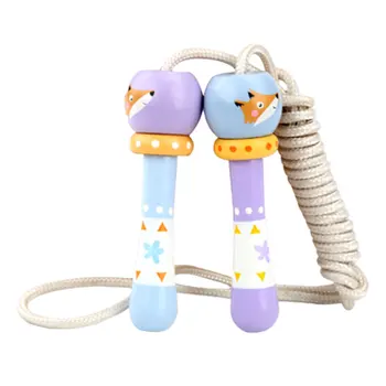

Cartoon Jump Rope Jumping Exercise Sport Equipment Jump Skip Rope for School Home Students Kid (Fox Pattern)