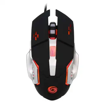 

K1026 General Gaming Mouse 6 Buttons Led Optical Ergonomic Usb Wired Mice Professional K1026 1000-3200 Dpi Adjustable Led Mouse