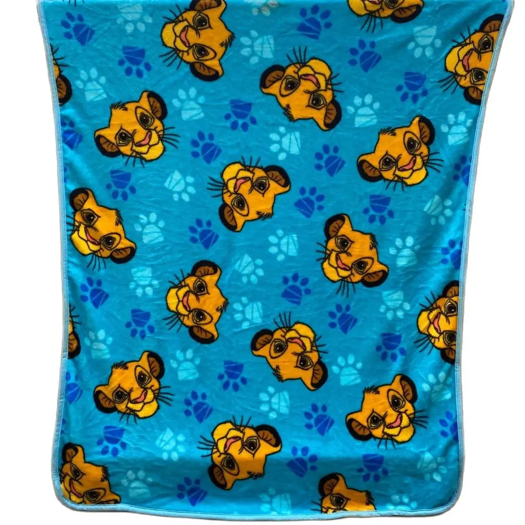 Disney Simba Lion King Nala Flannel Blanket Throw for Baby Girls Boys Minnie Mickey Couverture En Micro Peluche 40x47incehs | Дом и сад