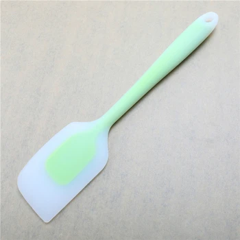 

one large Kitchen baking tools silicone scraper cream cake translucent baking jam jam knife a variety of color scraper 70 80