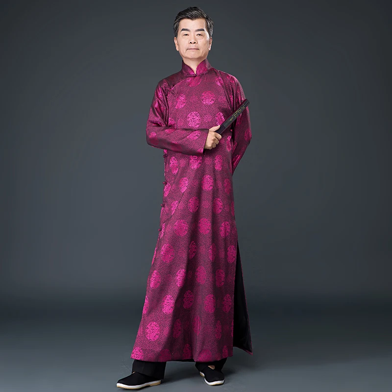 Новый костюм старого Шанхая человек хранитель магазина китайский Танг robe