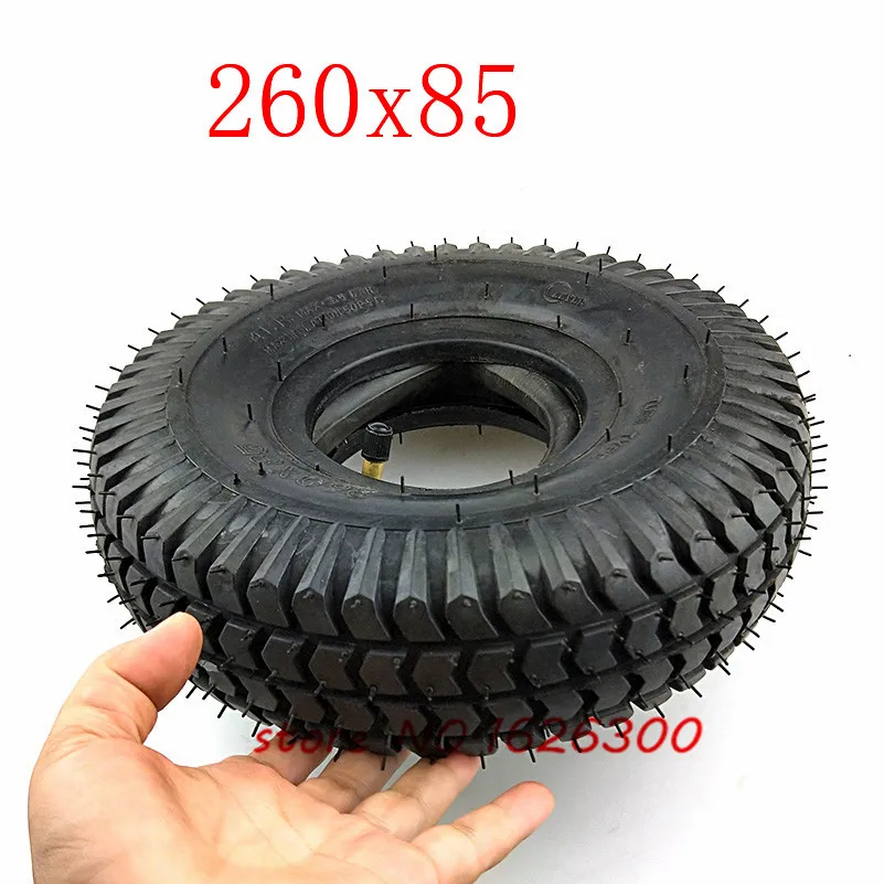 Шина 260x85 и внутренняя труба 3 00 4 (10x3 дюйма 260*85) Knobby Scooter ATV шины для картинга