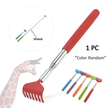

Telescopic Back Scratcher Metal Compact Extend To 68cm Fabulous Massage Stainless Back Scratcher Ultimate Back Scratcher
