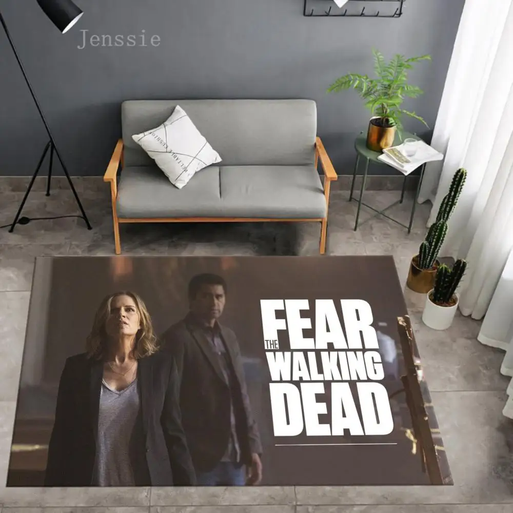 

Horror Door Mat Fear the Walking Dead Home Decoration Non-slip â€‹carpet Floor Rug For Bedrooms Living Rooms Corrid