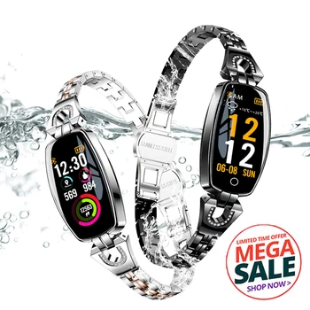

H8 Smart watch Touch Screen Watches Bracelet Women Heart Rate Sleep Monitor Smart Band Blood Pressure Sport Smartband Waterproof