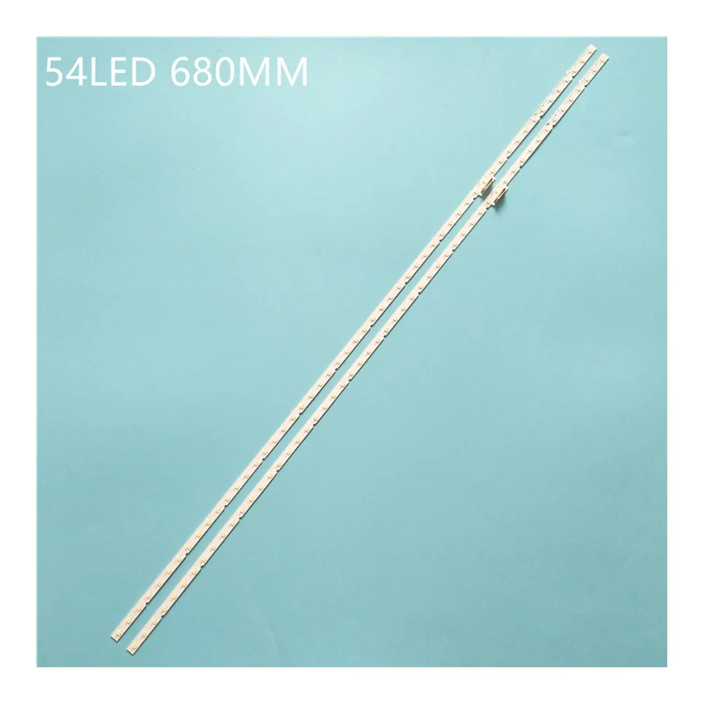 Светодиодная лента для подсветки 54 светодиода Samsung SEC_65_2X54 3030c _ d6f 2D1 27S2P REV.V1 BN96-44814A