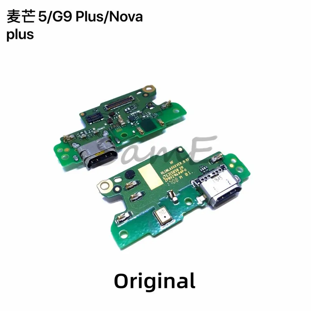 Док станция для зарядки разъем Jack плата гибкий кабель Huawei GR5 2016 Nova Lite + Plus 3i 3E Maimang 5 6