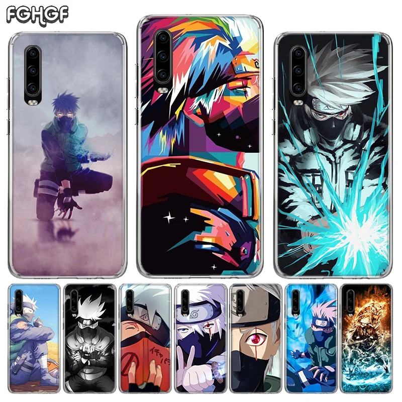 Naruto Kakashi Silicone Phone Back Case For Huawei P30 P20 Mate 20 10 Nova 5 5i Pro P10 lite P Smart + Plus Z 2019 Cover |