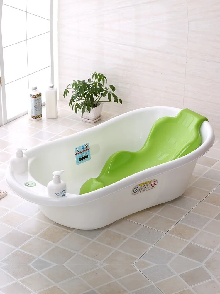

Square Bathhouse New Baby Infant Bathtub One-piece 13 Months White Single People's Congress Tub Young CHILDREN'S