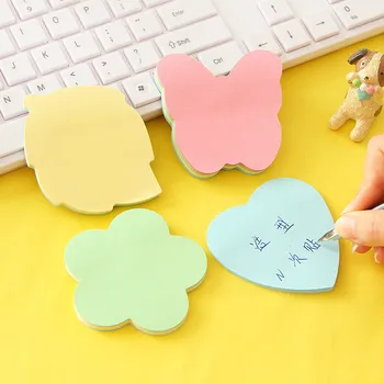 

100 sheets colorful Creative Paper Memo Pad Sticky Notes Bookmark Post It Marker Memo Sticker Office School Supplies Notebooks
