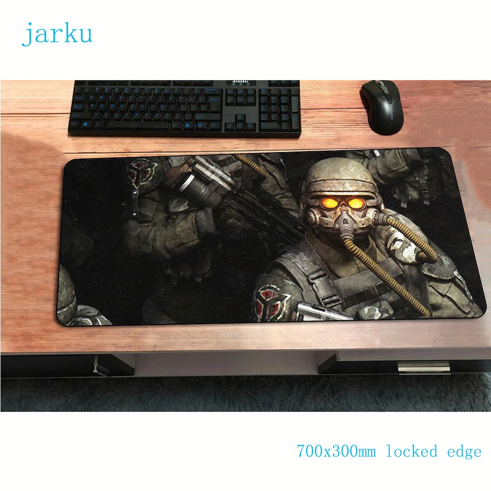 Killzone mouse pad esports 700x300x2mm gaming mousepad present notbook desk mat locked edge padmouse games pc gamer mats