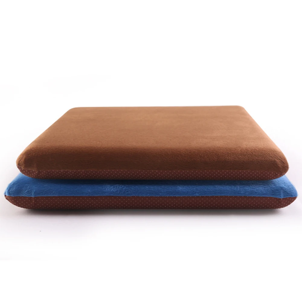 1pc 40x40x4cm Square Memory Foam Seat Back Cushion Keep Worm Home Decorative Honeycomb Anti-slip Back Chair / Seat Cushions