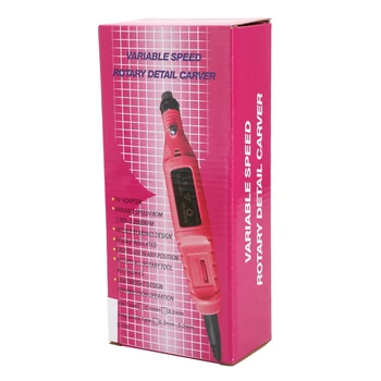 

Electric Pen-Shape Nail Drill 6 Bit Acrylic Suitable Sutiable For Professional Salon, Studio or Home Use