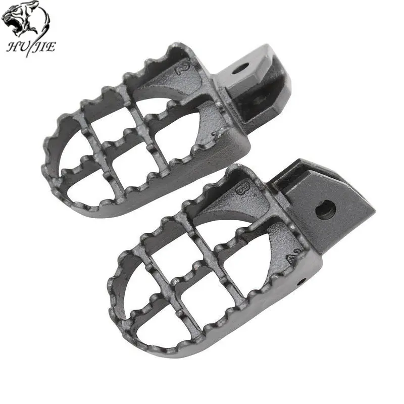 Кроссовый Байк черные подножки для ног педали для suzuki rm 80 1993-2001