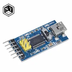 Синяя Breakout плата для arduino FTDI FT232RL USB к ttl последовательный IC адаптер конвертер модуль для arduino 3,3 V 5 V FT232 переключатель b