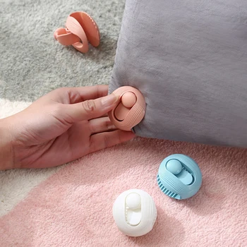 

4pcs/lot Useful Bed Duvet Cover Sheet Holder Snap Fix Clip Clamp Fastener Quilt Gripper Comforter Portable Blanket Sheet Pegs