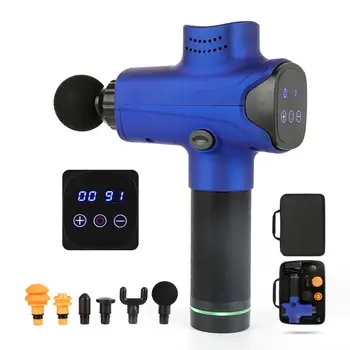 

Professional Fascia Gun Muscle Massage Gun Touch Screen Upgrade Version Of Relaxing Deep Massage Physiotherapy Instrument