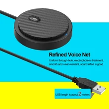 USB çok yönlü kondenser mikrofon mikrofon toplantı iş konferans bilgisayar Video oyunları canlı yayın ses