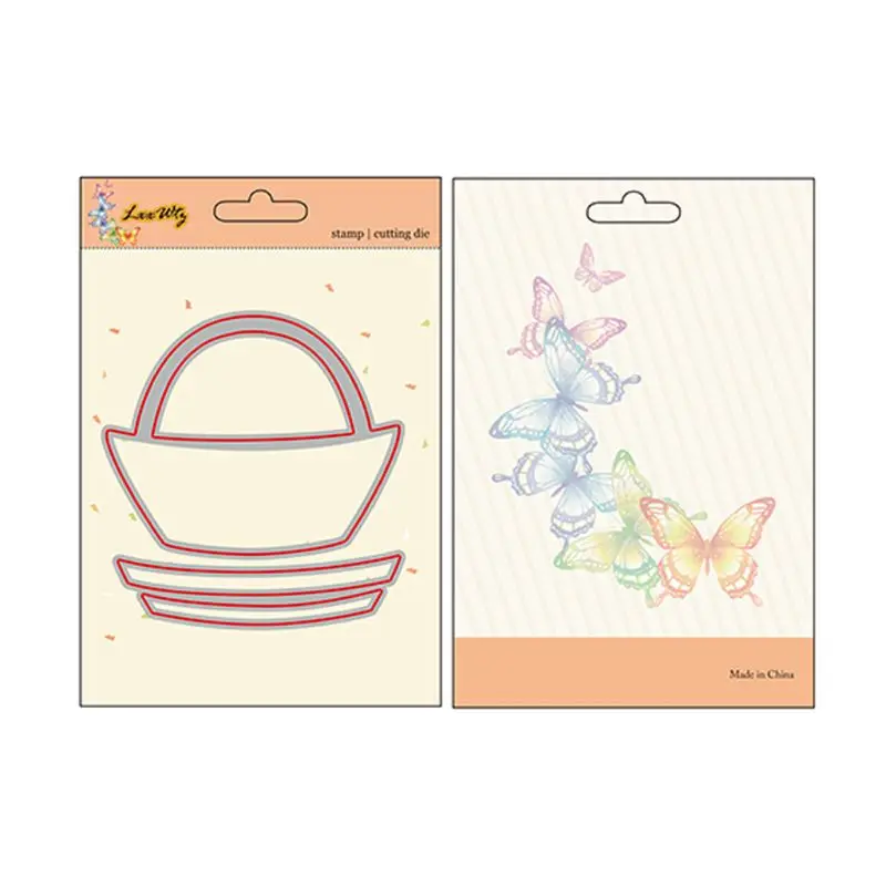 New Basket Metal Cutting Dies Stencil DIY Scrapbooking Album Stamp Paper Card Embossing Craft Decor