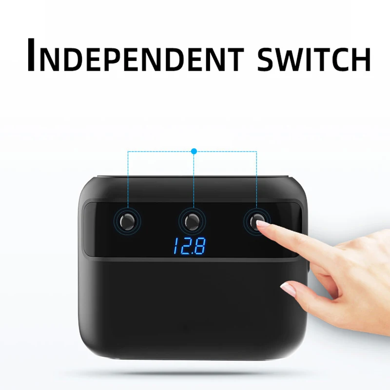 Зарядное устройство для автомобиля CDEN быстрая зарядка USB адаптер питания Type C