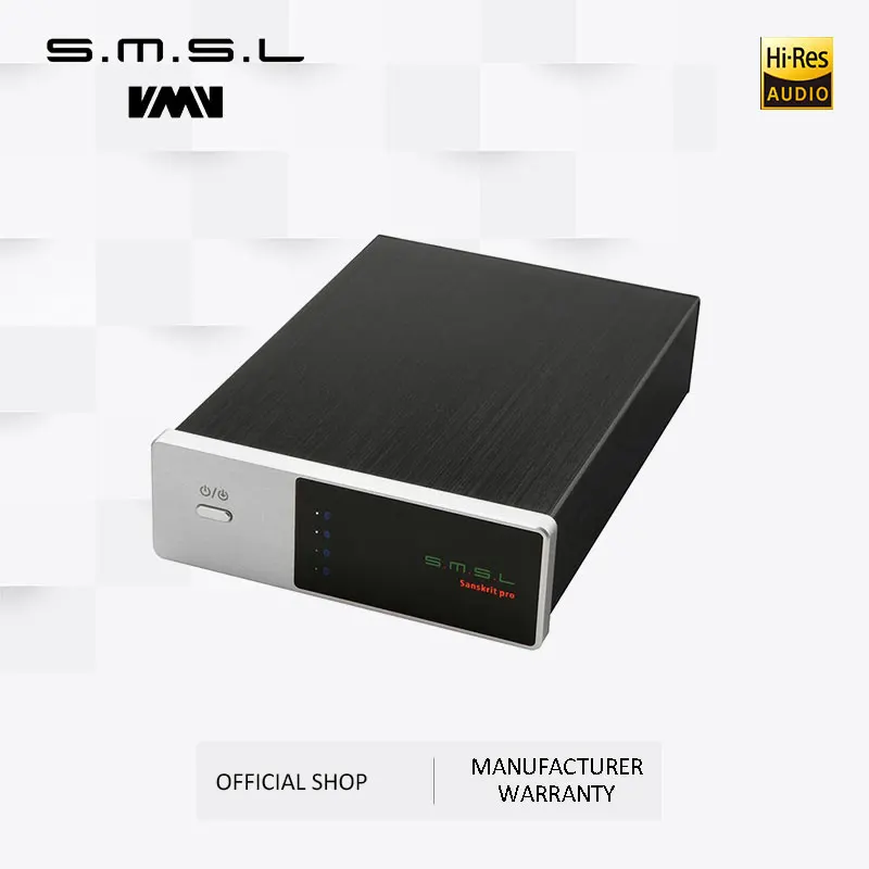 SMSL Sanskrit PRO DAC цифро аналоговый преобразователь Поддержка 32 бит/384 кГц DSD512