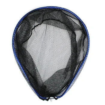 

Quality Foldable Carp Fishing Large Size Soft Mesh Fishing Landing Net Head Integrated Folding Net Frame Copy Net Fishing Net Ri