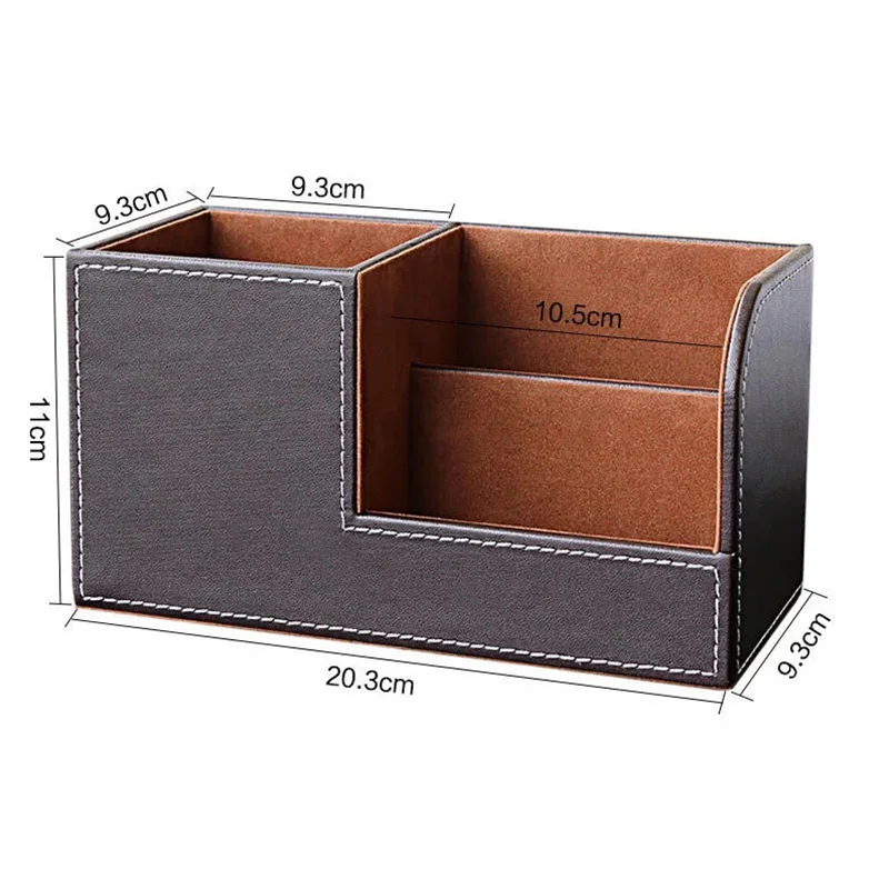 Desk Organizer Storage Organizer Pencil Case 1Pc Desktop Pen Holder Stationery Holder Pencil Cosmetics Organizer for Desk Office School Storage Case Accessories