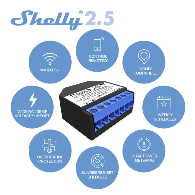 Shelly 2.5 3