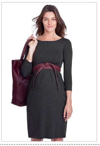 

Dr249 Star Maternity Clothes Spring Summer Wear Dress Simple Solid Color Versatile Large Size Pregnant Women Skirt