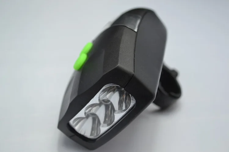 Велосипедный Рог 3LED велосипедный головной светильник многофункциональный с трубой велосипедный светильник 6 видов тона