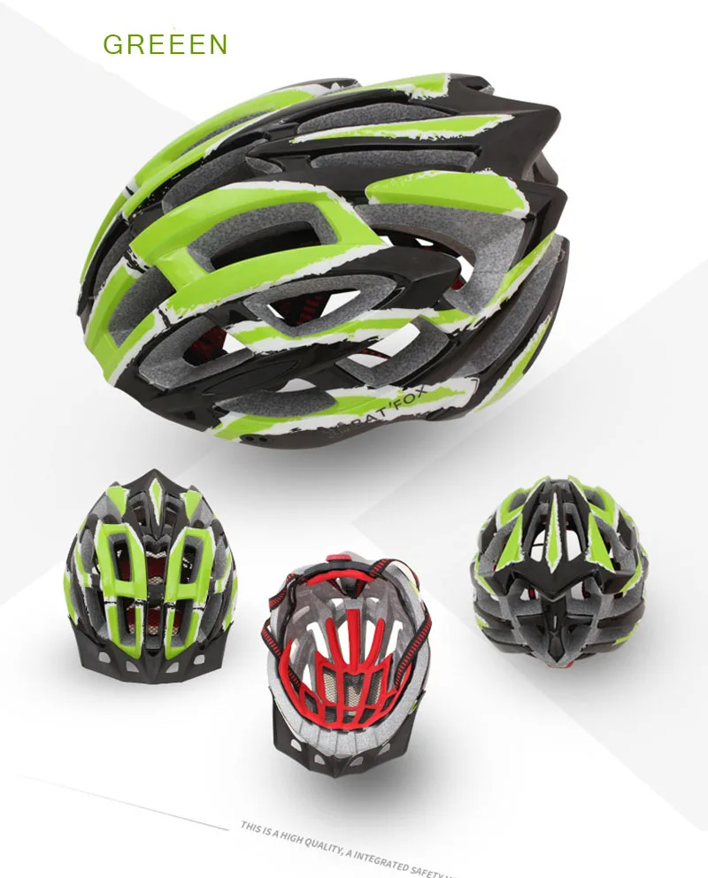 BATFOX casco bicicleta hombre велосипедный шлем велосипедные защитные шляпы ультралегкий casco ciclismo интегрально-Формованный дорожный велосипедный шлем