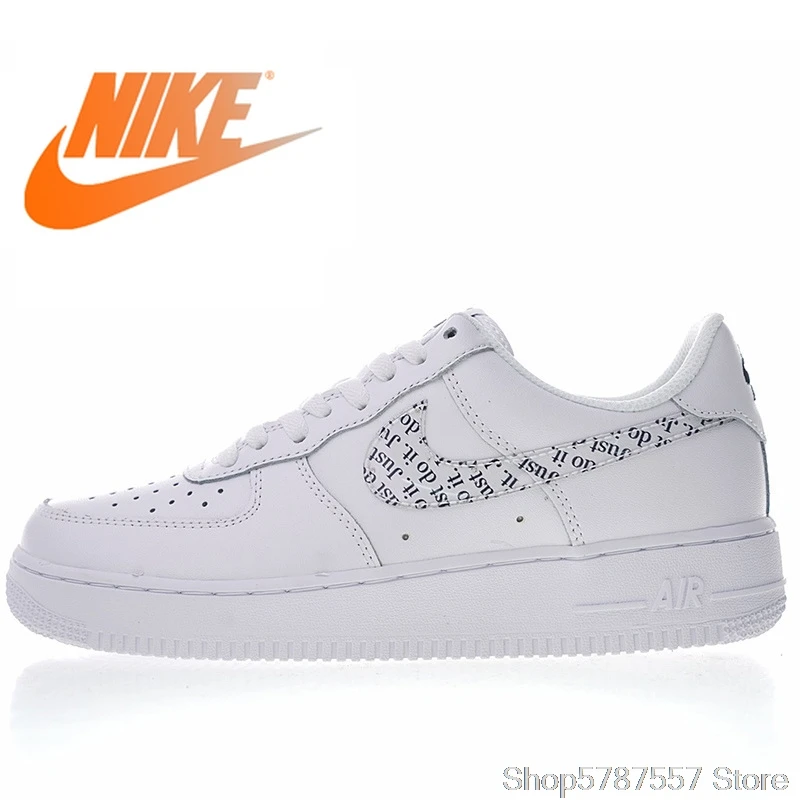Мужская и женская обувь для скейтбординга Nike Air Force 1 ✇ белая дышащая