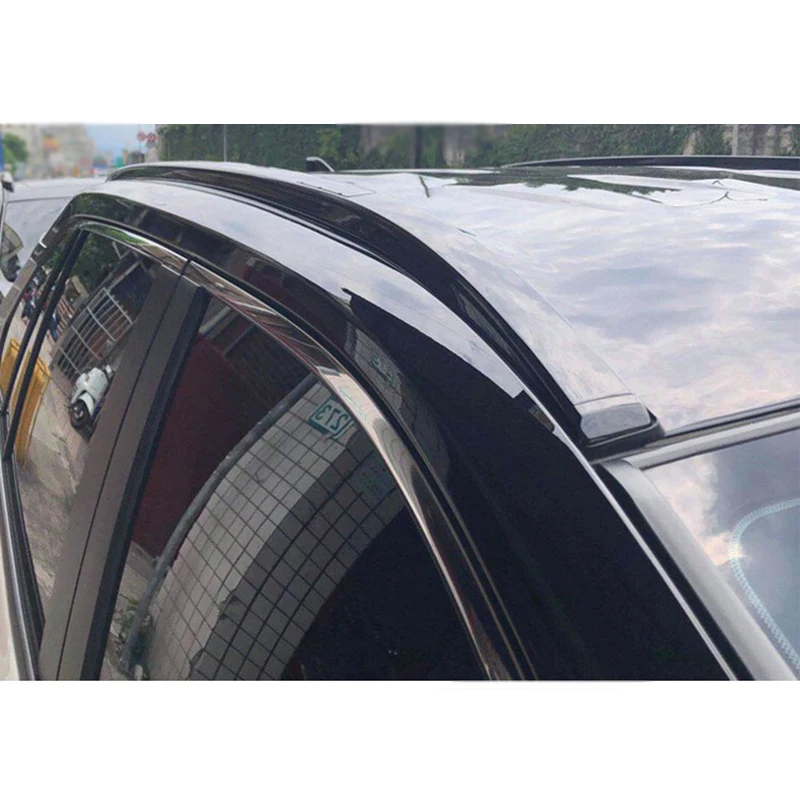 High quality Aluminium alloy screw install side rail bar roof rack for RAV4 19 roof rack
