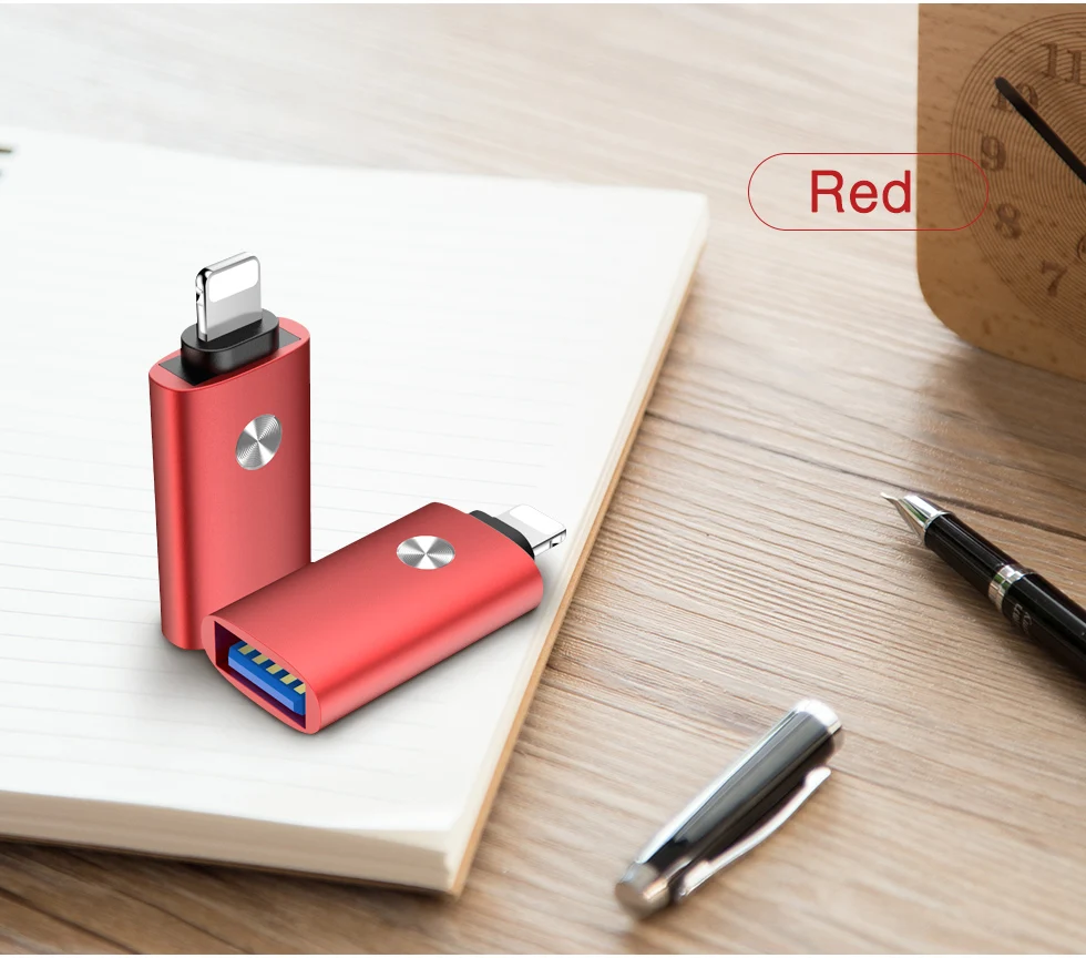 OTG адаптер для lightning-USB для iPhone X XR 11 Pro Max 6 6s 7 8 Plus iPad iOS 12 13 подключение камеры SD кард-ридер конвертер