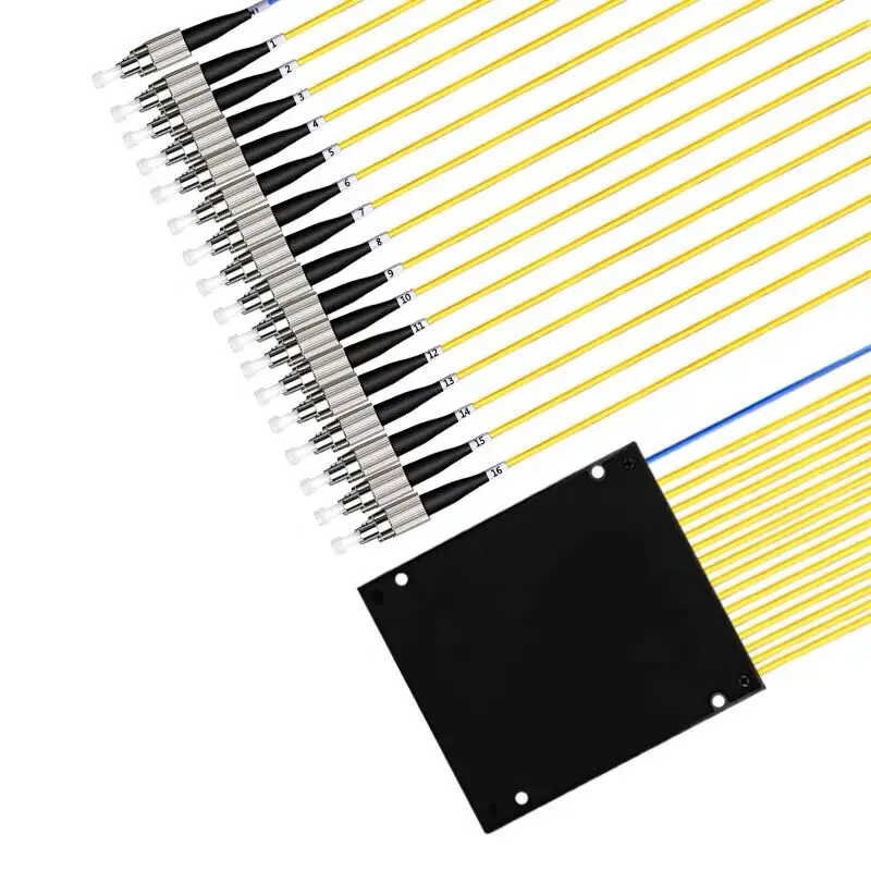 FC/UPC 1x32 1M caixa De Fibra óptica сплиттер оптоволоконный сплиттер ABS 1x32 PLC сплиттер