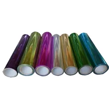 1 лист 25 см x 50 см металлик теплопередача винил серебро Радуга камуфляж голограмма железа на пленке HTV футболка