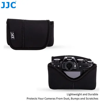 

JJC Neoprene Waterproof Camera Pouch Case Bag Protector for Fujifilm Olympus Sony Canon Panasonic DC-G100 G110 + 12-32mm Lens