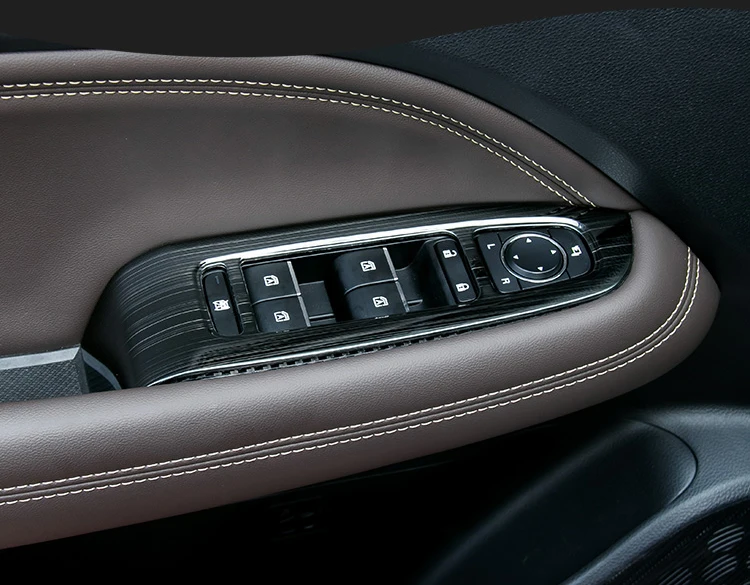 Lsrtw2017 для Trumpchi Gs5 панель стеклоподъемника автомобиля планки салонные аксессуары молдинги нержавеющая сталь