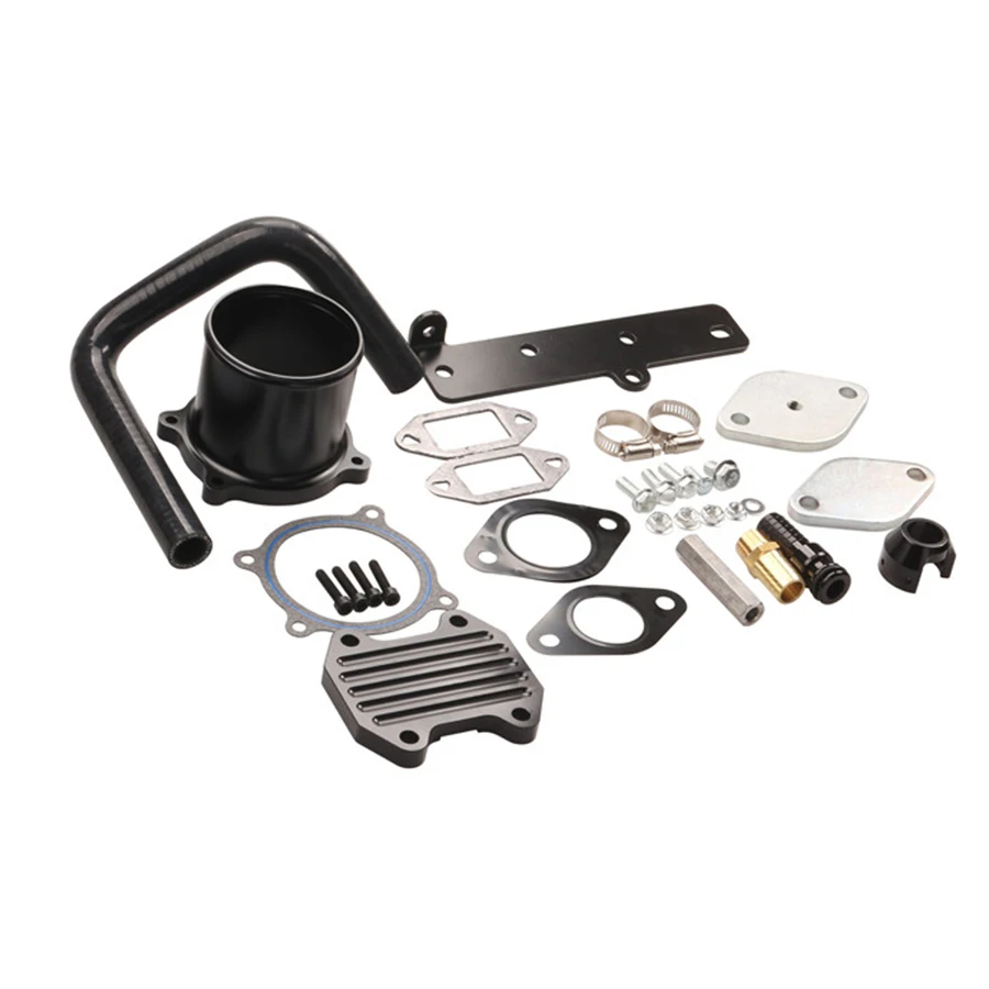 EGR Cooler & Throttle Valve Delete Kit For 2013-18 Dodge Ram 6.7L Cummins Diesel