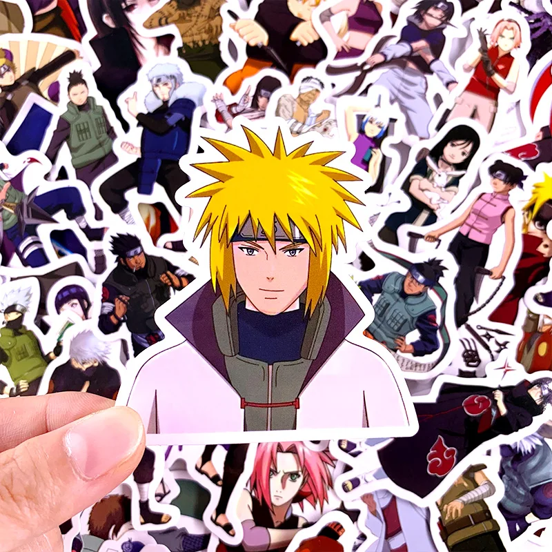 100 шт./партия, японское аниме стикеры NARUTO для сноуборда, багажа, ноутбука, автомобиля, холодильника, DIY Стиль, домашний декор из винила Pegatina