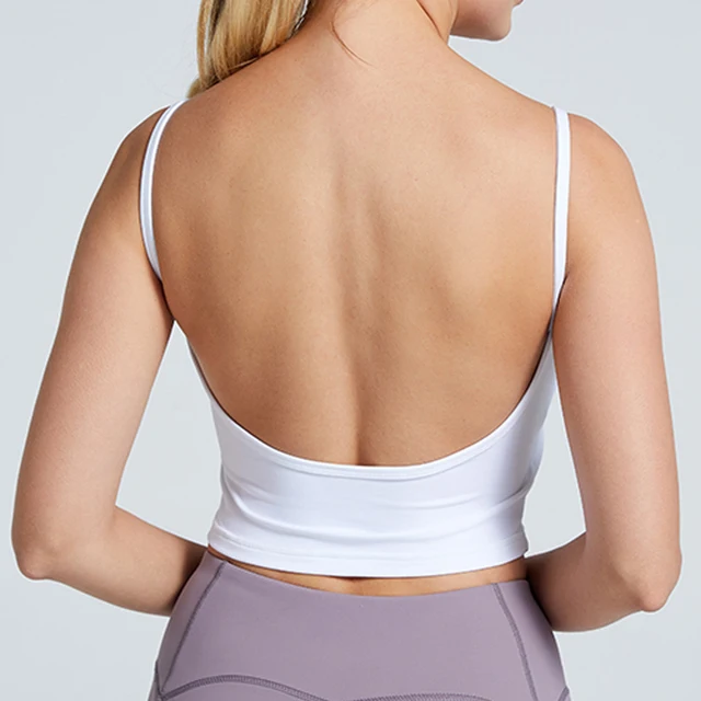 Moonglade Yoga Tops Fitness Running Sports Yoga Vest Yoga Sling Underwear Sleeveless Beautiful Back Sexy Gathered