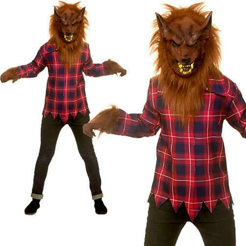Werewolf Boys Fancy Dress Halloween Fairy Tale Animal Wolf Childrens Kid Costume Werewolf Boys Fancy Dress Halloween Fairy Tale Animal Wolf Childrens Kid Costume