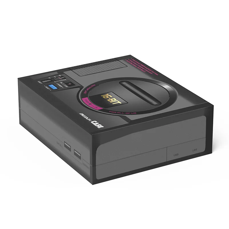 Черная игровая консоль SUPERPi чехол M совместим с Raspberry Pi Serise DIY ретро для