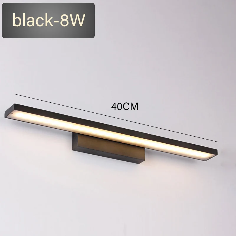 wall light with switch Modern LED wall lamp Mirror light indoor home decor bathroom bedroom living room lighting fixture Aluminum Acrylic sconce plug in wall lamp Wall Lamps