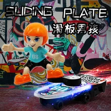 

Electric toy tipping stunt scooter with light and music fashion boy scooter toy cute toys free shiping items fun toys for kids